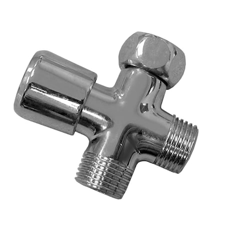 Jones Stephens Chrome Plated Brass Push Button Shower Diverter Valve S01070